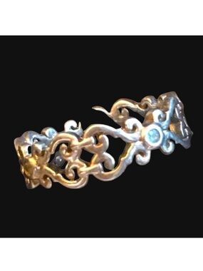 Argentium 960 Sterling Silver Gemstone Ring